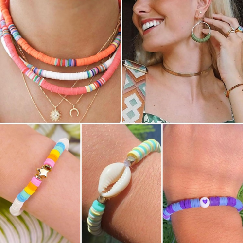 Armband-Bastelset aus Tonperlen für Anfänger 1