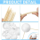 Planet Model Crafts 28 Mixed Sized Polystyrene Spheres Balls 3