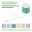 300 Yards 0.8mm Nylon String for Bracelets, 6 Colors Braided Thread 3