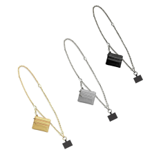 Mit Reißverschlusstasche Handy-Lanyard-Kettentasche