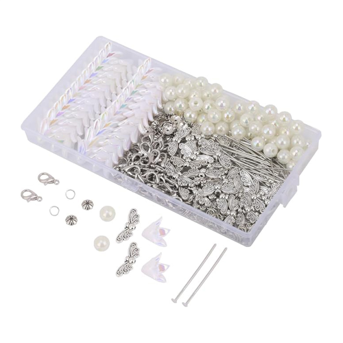 DIY Schutzengel Anhänger Bausatz, Machen Sie Ihren eigenen Perlenengel Anhänger 2