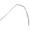 260M 150D 1MM Leather Wax Thread Hand needle Cord Light Brown 7