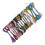 19Pcs Metallic Embroidery Skein Threads Multi-Color Embroidery Floss 7