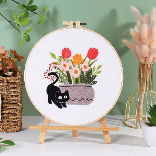 5 Sets Embroidery Kit for Adults, Embroidery Kit for Beginners 2