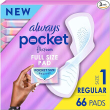 Always Pocket Feminine Pads with FlexFoam