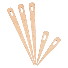 5Pcs Wooden Knitting Crochet Needles Hand Sticks Tapestry Making