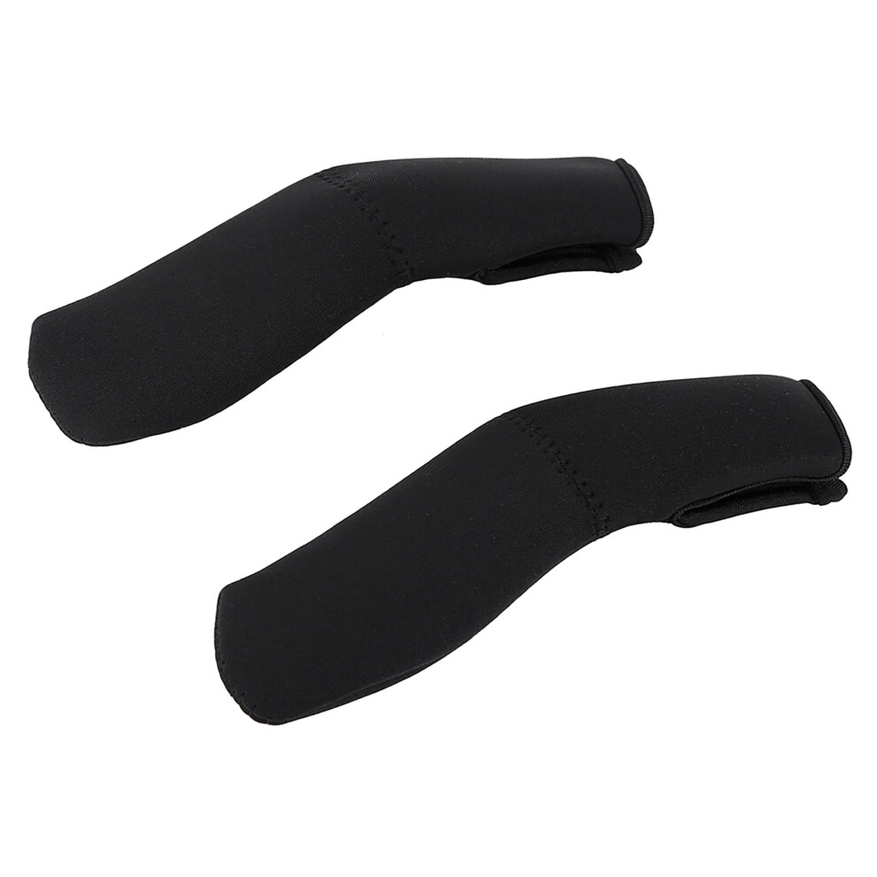 1Pair Neoprene Baby Stroller Grip Cover Carriages Poussette Handle Protector Cover Black