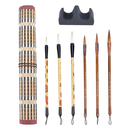 pennelli per calligrafia cinese, pennelli per acquerello, pittura