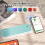 A4 Thermal Printer Wireless Bluetooth Inkless Printing Blue 2