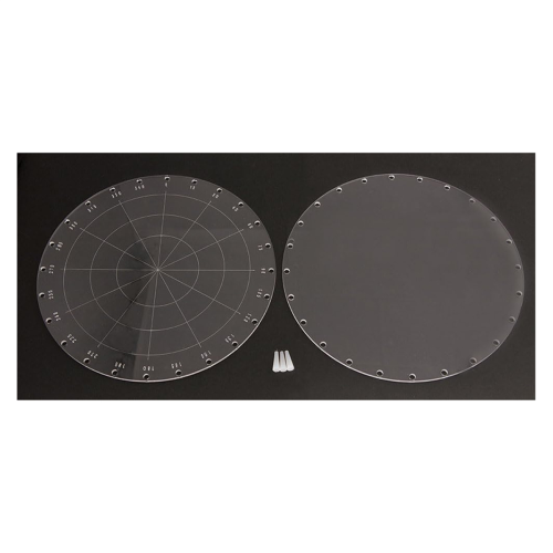 9.1 Inch Diameter Circle Acrylic Stamping Blocks, Stamping Tool 2