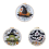 Unfertige Halloween-Serie, - Tasche, Sticktasche C 4