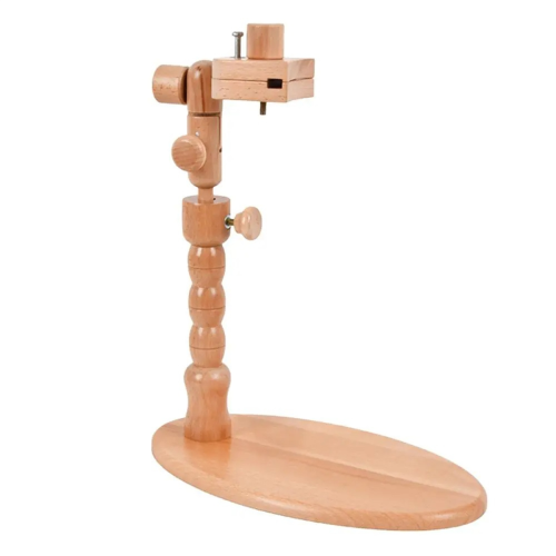 Stickrahmenständer, Stickrahmenständer aus Holz 2