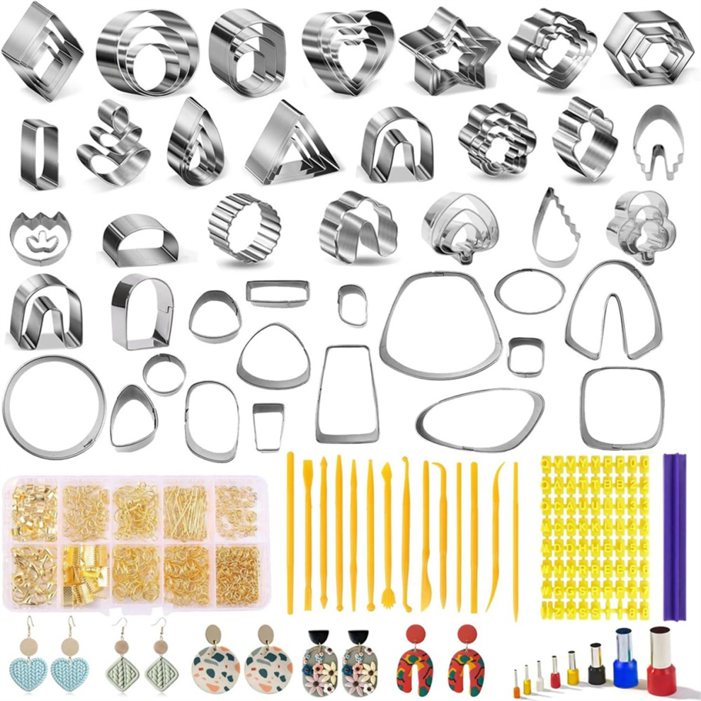 Polymer Clay Cutter for Earring Making, for Polymer Clay Tool Set