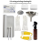3D Printing Post-Processing Kit, SLA DLP 3D Print Accessories 2