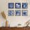 32 Sheets Cyanotype Paper Sun Print Paper Kit,for Crafts DIY Project 5