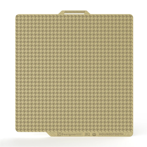 Dual-Textured 3D Printing Build Plate Honeycomb & Houndstooth 1