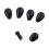 20pcs  Black Carp Fishing Method Feeder Quick Change Beads Terminal Tackle(11mm) 4