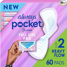 Always Pocket Feminine Pads with FlexFoam
