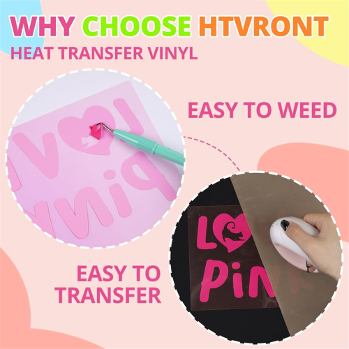 HTV-Wärmeübertragungsvinyl – 12er-Pack HTV-Vinyl 1