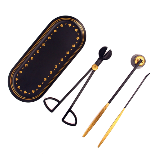 Kit per la cura delle candele da 4 pezzi, taglia stoppini per candele