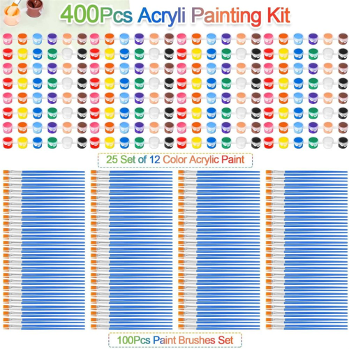 Mini-Acrylfarben-Set zum Basteln 2