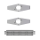 Linguetta fissa per rullo etichetta per 244Pro 243E 342 247 4502 4503 1