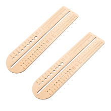 Knitting Measuring Ruler Knitting Needle Gauge Crochet Ruler