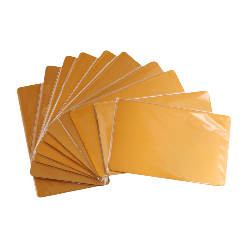 10Pcs/Set 0.8mm Thickness Metal Business Cards