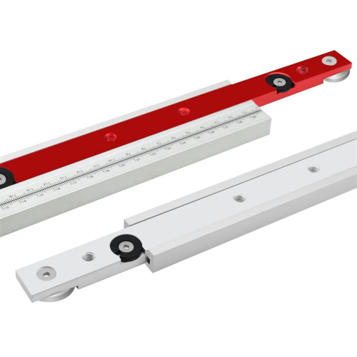 Holzbearbeitung T-Track Slider Limitable Miter Bar Rail Slider Silbern 1