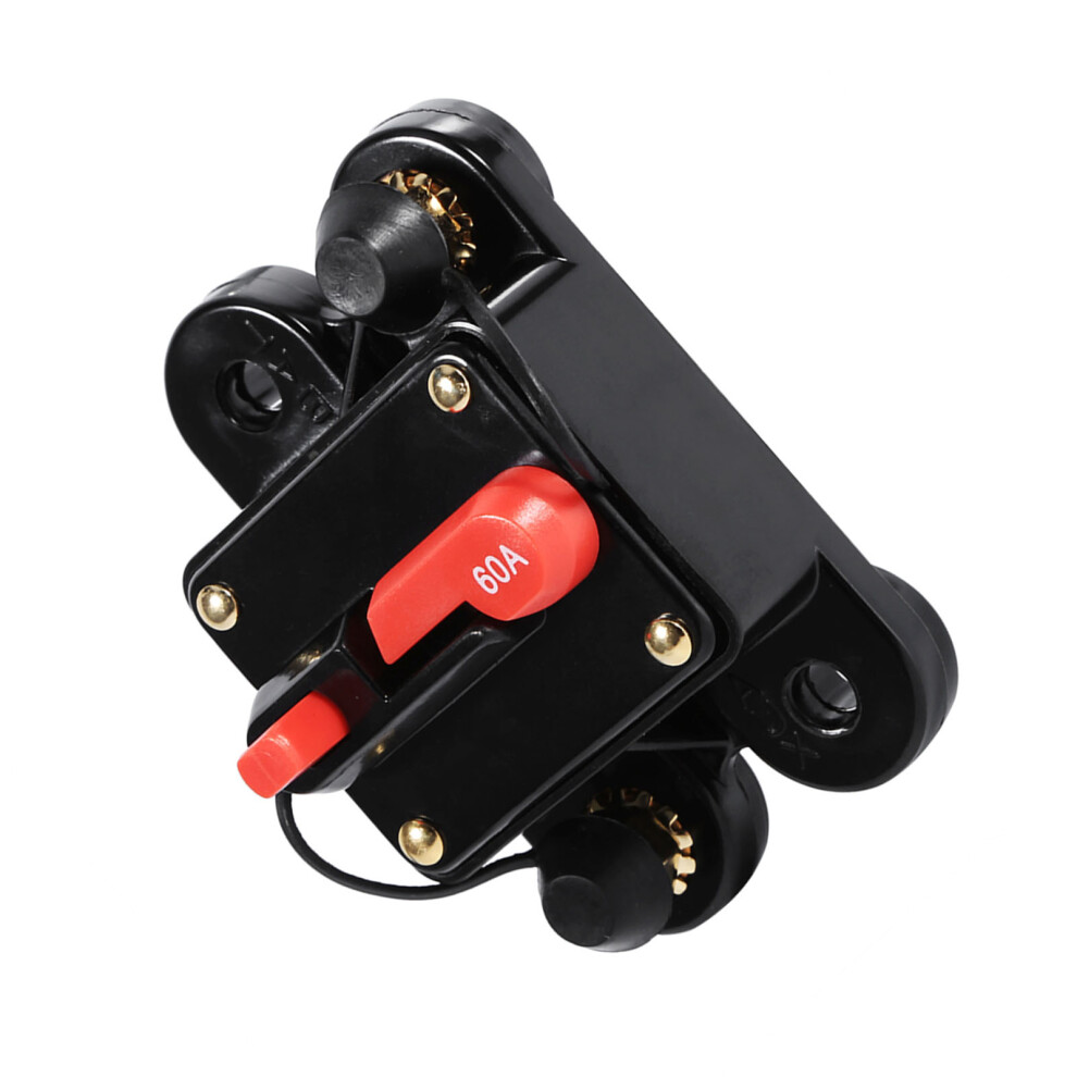50Amp -100Amp Circuit Breaker Reset Fuseholder Car Boat Fuse Holder Waterproof 12-24V New 60A 4101324459676