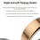 R02 Smart Ring Gesundheitsüberwachungsmodi Zinnfarbe Nr. 9 18,9 mm 3