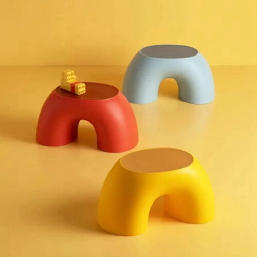 für Wohnzimmer Innenmöbel Kinderhocker Spielzeug Blau 1