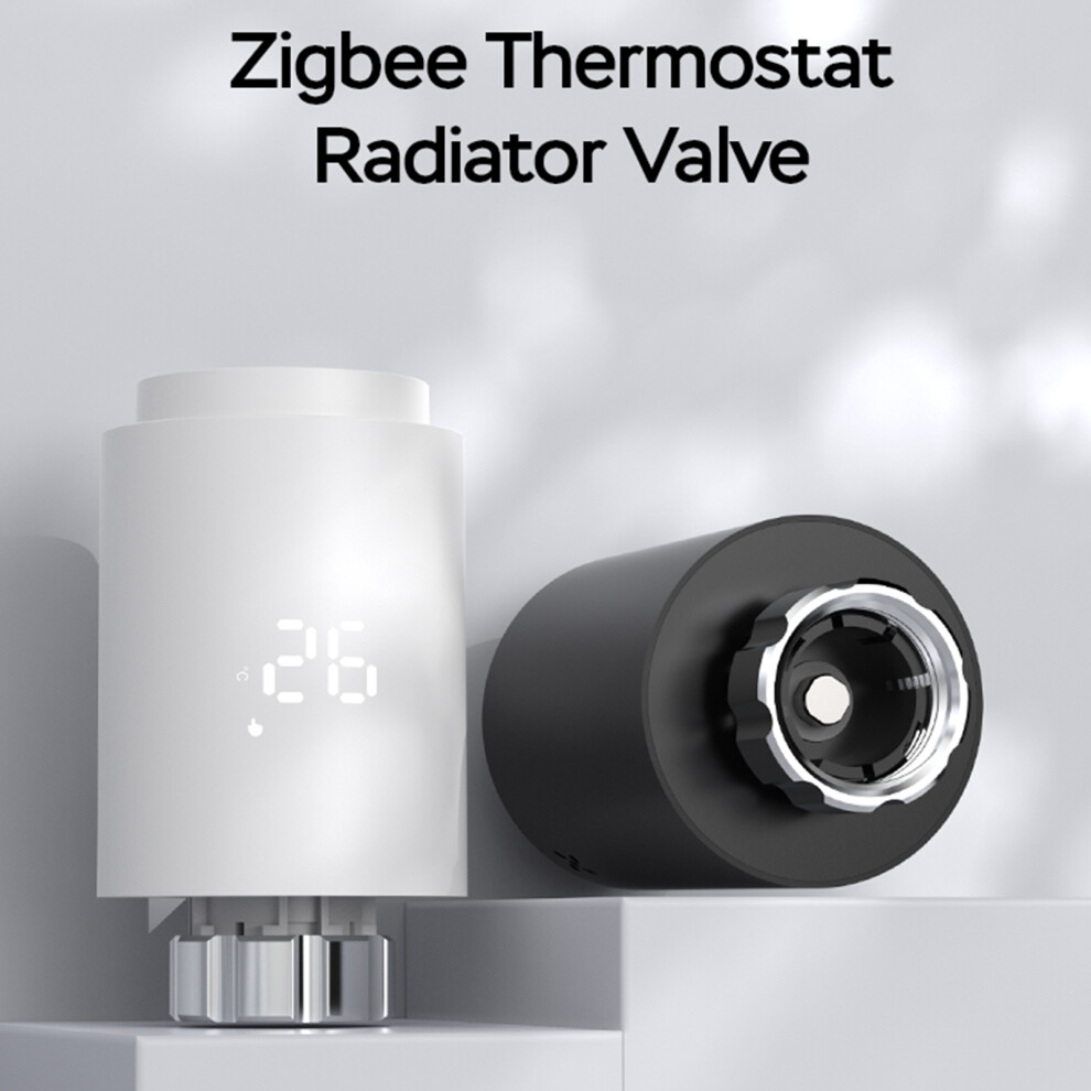 Thermostatic Radiator Valve Smart Radiator Valve Intelligent Thermostat Valve Led Display Supporting Mobile App Control Radiator Controller 7901324460408