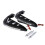 1 Pair Universal Handlebar Hand Protector LED Light Motorcycle Hand Guards Black 2