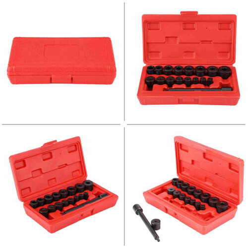 17pcs Centring Mandrel Clutch Tool Kit Clutch Installing Tool Coupling Spine Set