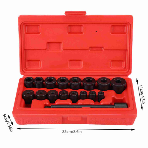17pcs Centring Mandrel Clutch Tool Kit Clutch Installing Tool Coupling Spine Set 1