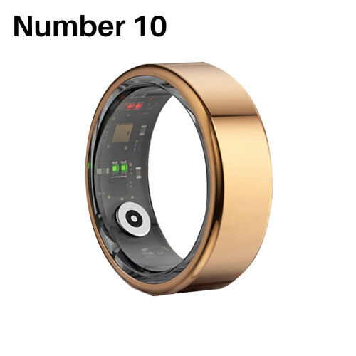 R02 Smart Ring Gesundheitsüberwachungsmodi Roségold Nr. 10 19,8 mm 1