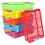 Teacher Tray, Plastic Classroom Paper Organizer,Home Book Basket,6Pcs 1