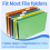 Hanging File Folder Tabs, 100 Pcs File Folder Tabs File Tabs 4