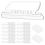 Hanging File Folder Tabs, 100 Pcs File Folder Tabs File Tabs 1