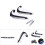 1 Pair Universal Handlebar Hand Protector LED Light Motorcycle Hand Guards White 6