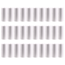 57x25mm Thermal Paper 30 Rolls White