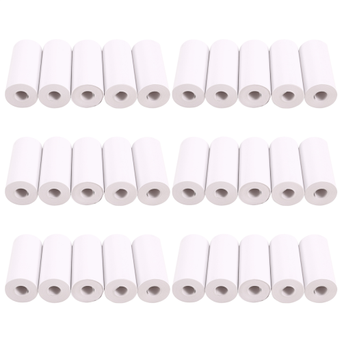 57x25mm Thermal Paper 30 Rolls White 2