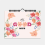 Flower Calendar Planner Floral Monthly Planner 4