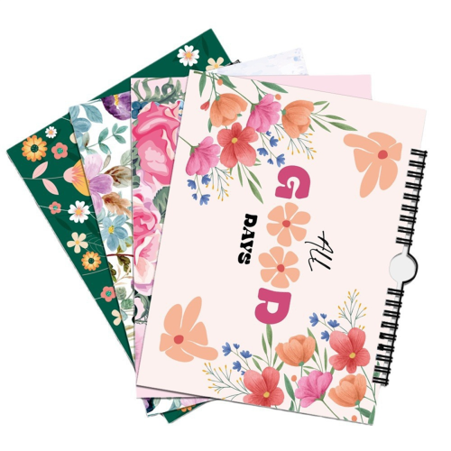 Flower Calendar Planner Floral Monthly Planner 1