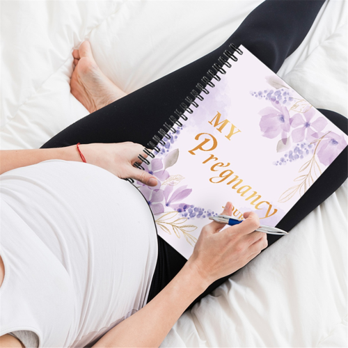 My Pregnancy Journey Book with Cartoon Sticker 1