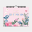 Flower Calendar Planner Floral Monthly Planner 6