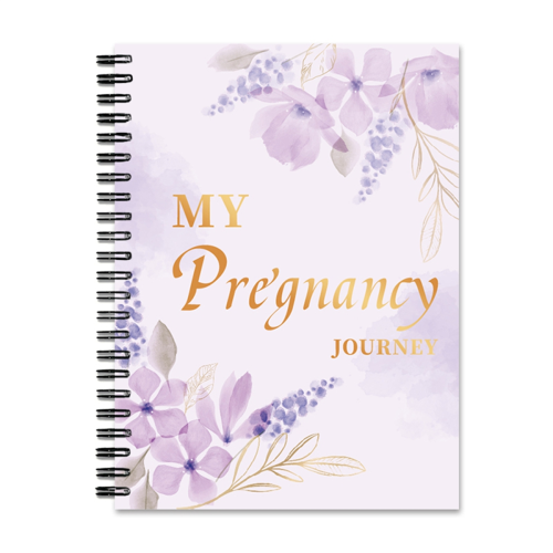 My Pregnancy Journey Book with Cartoon Sticker