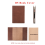 Retro Leather Book Cover Sleeve Protector Office School Supplies B5 7