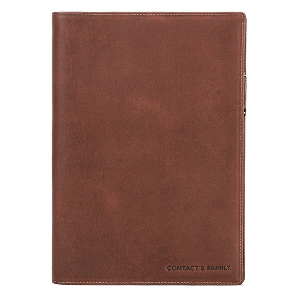 Retro Leather Book Cover Sleeve Protector Office School Supplies B5-image-OPC-PHWP62K-NEW